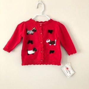 Hartstrings baby cardigan